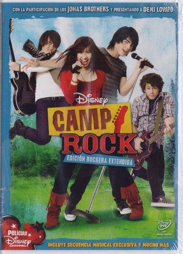 Camp Rock Edicion Extendida Disney Demi Lovato Pelicula Dvd
