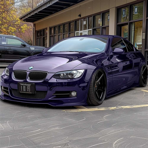 Vinil Automotriz Full Wrap Purple Midnight Metallic 1,52x18 Color Midnight Purple