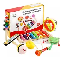 Comprar Set De 8 Instrumentos Musicales Juguete De Madera Montessori
