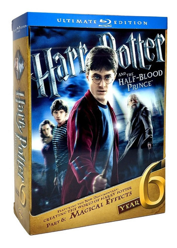 Harry Potter Año 6 El Misterio Del Principe Ultimate Blu-ray