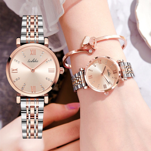 Conjunto De Caja De Regalo De Pulsera De Reloj De Moda Para