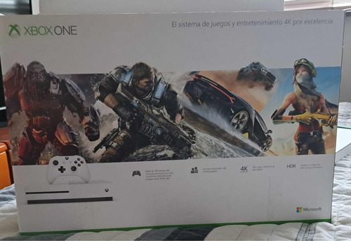 Xbox One S 1 Tb Con Caja En Muy Buen Estado