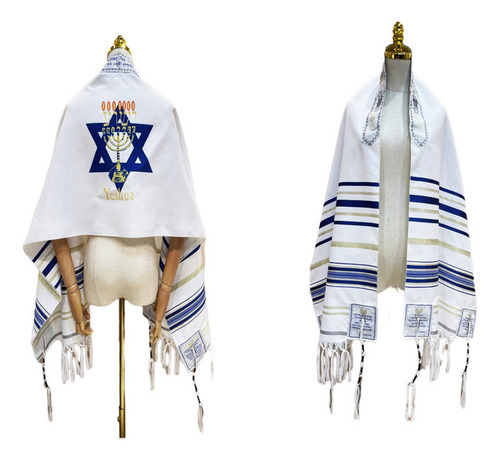 A Mantón De Oración Mesiánico Tallit Mantón De Oración