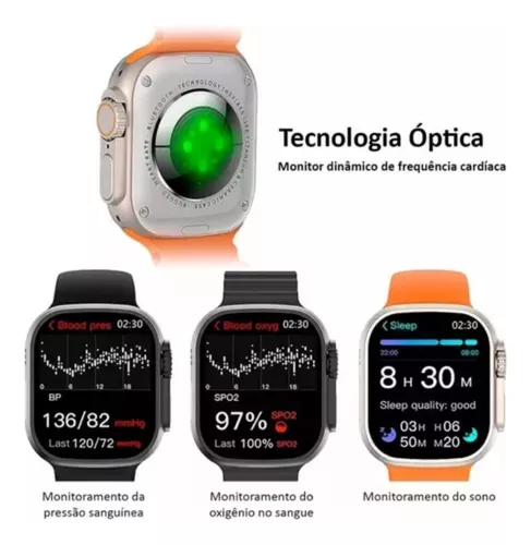 Relogio Digital Smartwatch Lançamento C/ Nfc Para Pagamento