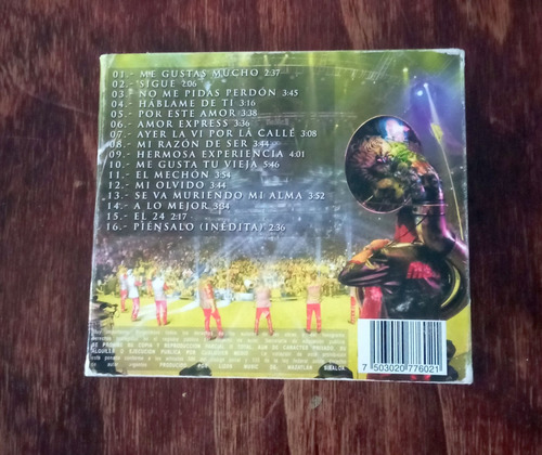 Banda Ms - Guadalajara Monterrey Cd + Dvd (Usado)