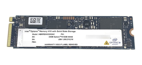 Intel Optane Memory Gb Ssd Estado Solido Nvme Pcie