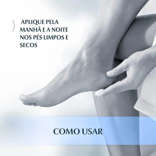 Creme Hidratante Para Os Pés Eurecin 10% Ureia 100ml Neutra