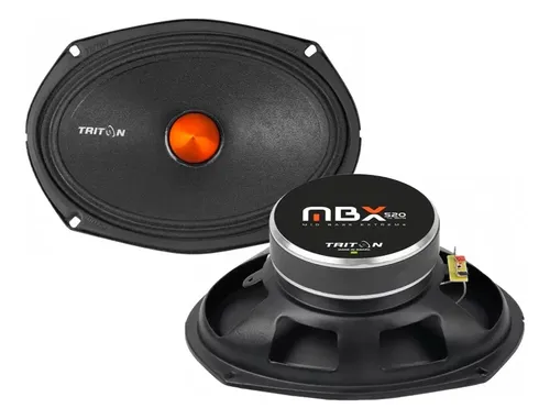 Par Alto Falantes Triton Mbx 520 Woofer 260w Rms 6x9 Pol