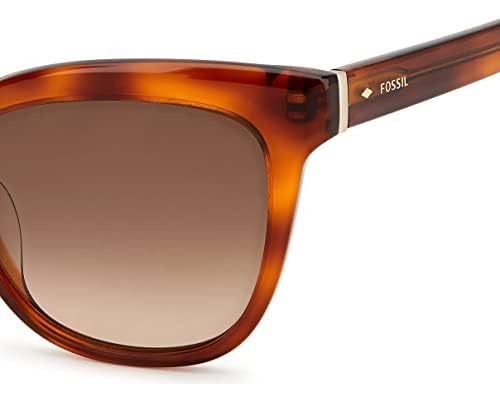 Gafas De Sol Para Mujer Fossil Estilo Ojo De Gato Fos, Degra