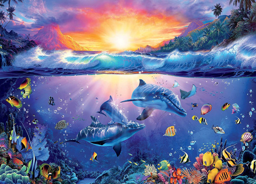 Ceaco - Ocean Magic - In Paradise - Puzzle De 1000 Piezas