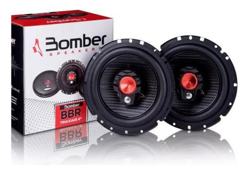 Alto Falante Porta Traseira Bbr6 Bomber Gm S10