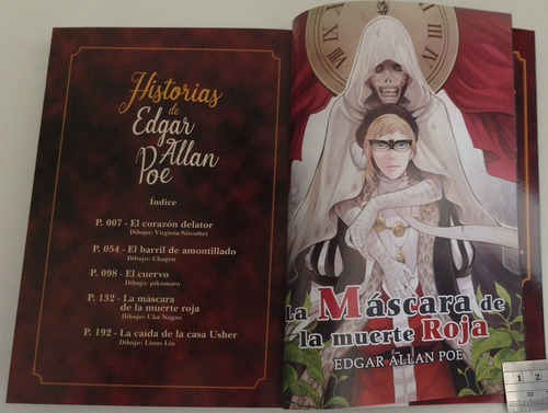 Imagen 6 de 8 de Historias De Edgar Allan Poe. Clásicos Manga.