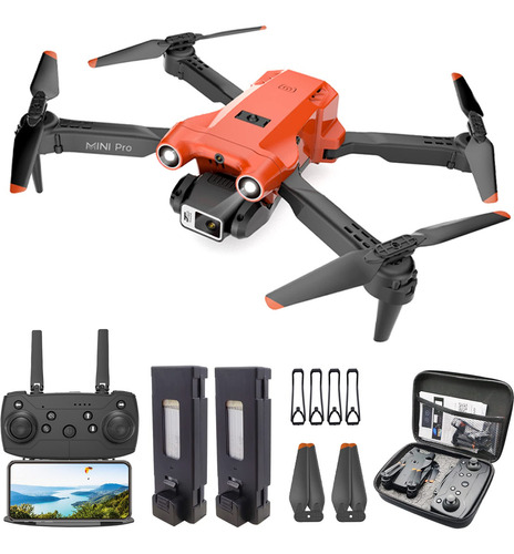 Mocvoo Dron Con Doble Cmara Para Adultos Y Nios, Drones De C