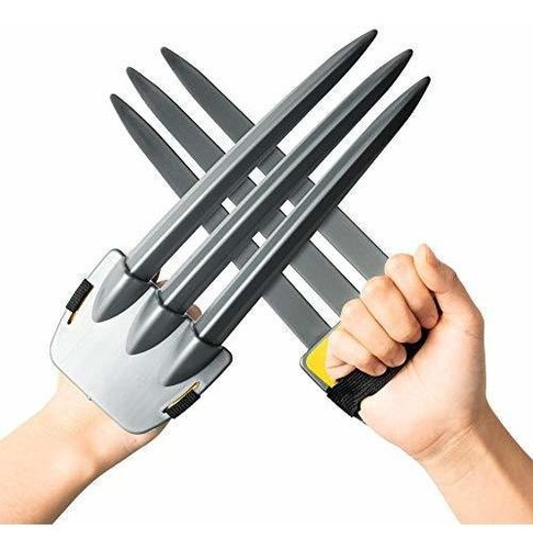 Imagen 4 de 7 de Versrh - Disfraz De Cosplay De 5 Garras De Wolverine, Juego