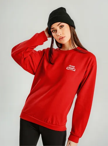 Buzo Crewneck Mujer Algodon Jeep Adventur Wrangler Rubicon