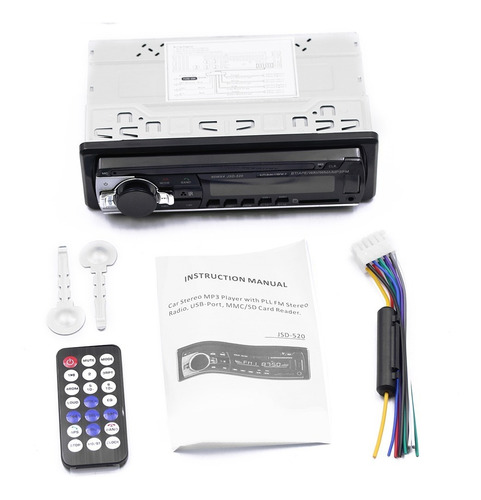 Imagem 3 de 7 de Radio Automotivo Mp3 Bluetooth Universal + Falantes Pioneer