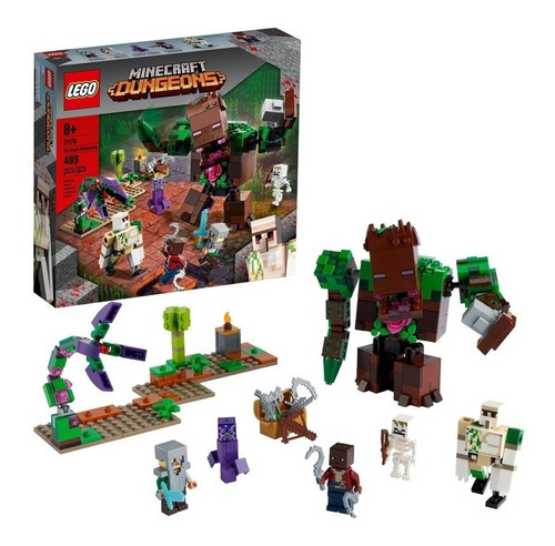 Kit Lego Minecraft Dungeons La Abominación De La Selva 21176 Cantidad de piezas 489