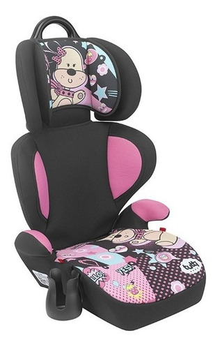 Nova Cadeira Supreme Rosa Assento Booster Encosto Tutti Baby