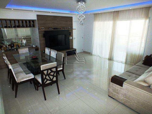 Imagem 25 de 30 de Apartamento Em Santos Bairro Marapé Com Lazer E 3 Suítes. - V871