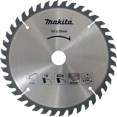 Disco (para Mdf) 42 Dientes 6-1/2'' (165x20mm) Makita B56926