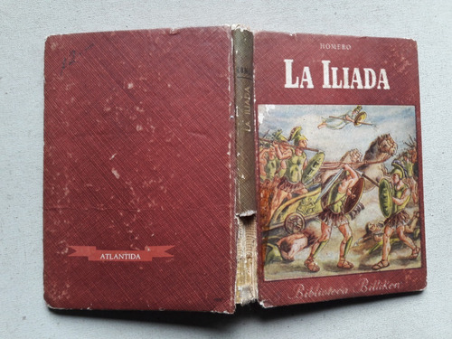 La Iliada - Homero - Biblioteca Billiken Editorial Atlantida