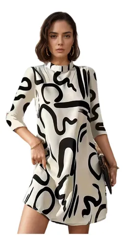 Vestido estampados cortos discount