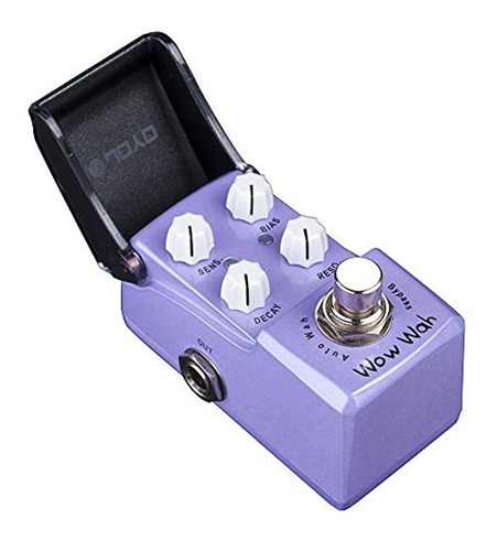 Mini Pedal Joyo Auto Wah Wow Wah Para Efectos De Guitarra El