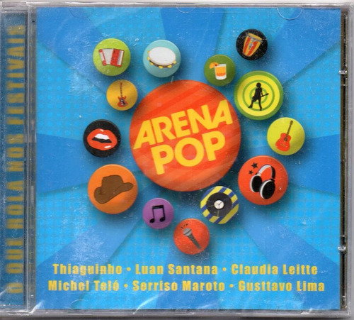 Cd Arena Pop O Que Rola Nos Festivais - Luan Santana