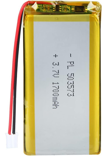 3.7v 1700mah Battery 503573 Lithium Polymer Ion Recharg...