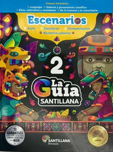 Guía Santillana Escenarios 2 2024+alas+socioemo+detectiv, De Santllana. Guía Santillana Editorial Santillana, Tapa Blanda, Edición 1 En Español, 2024