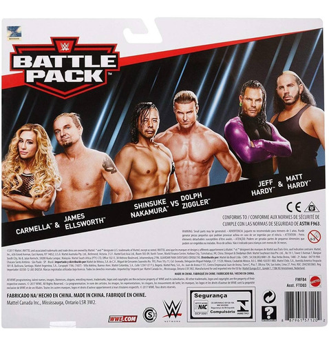Wwe Jeff Hardy Y Matt Hardy Figuras De Acción, 2-pack