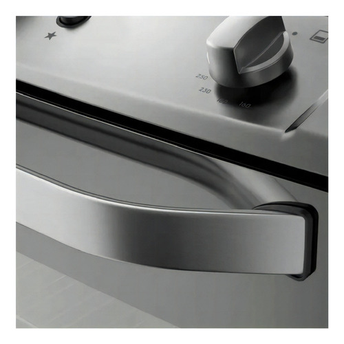 Cocina A Gas Electrolux 76gsr Color Acero inoxidable Tipo de conexión Multigas