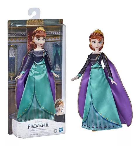 Boneca Disney Frozen 2 Anna Irmãs com Estilo - Hasbro