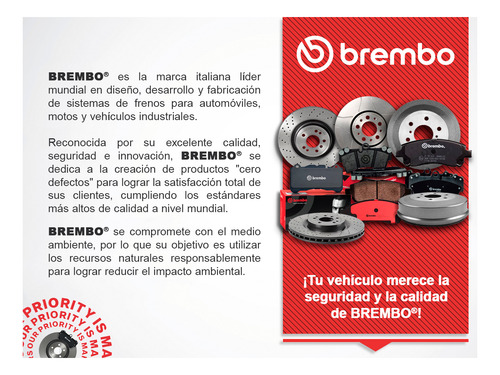 Balatas Bajos Metales Del Mitsubishi Galant 02 Al 07 Brembo