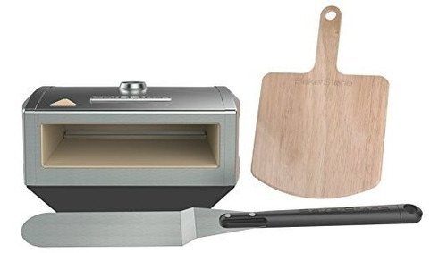 Caja De Pizza Bakerstone, Horno Superior De Estufa De Gas (a