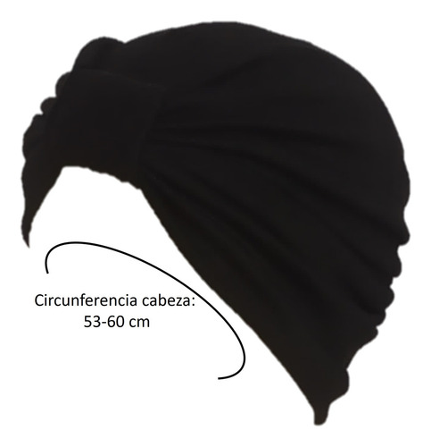 4 Gorros Turbantes Dama Algodón Seda. Oncólogico Quimio Color Combinación 3
