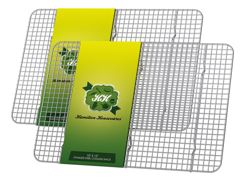 Rejilla De Refrigeración Hamilton Housewares De Acero Inoxid