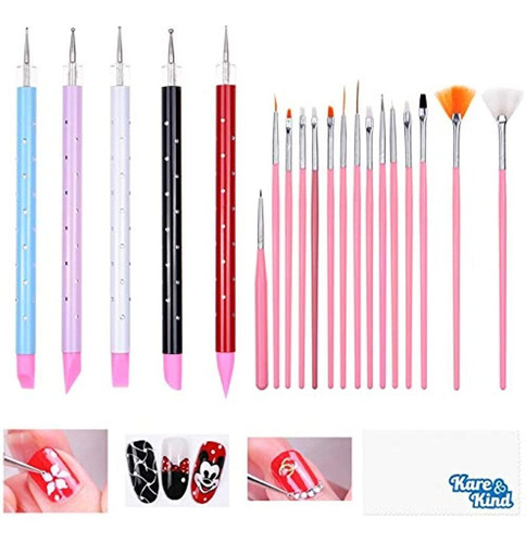 Kare Y Kind Nail Art Design Dotting Painting Uv Gel Pen Tool