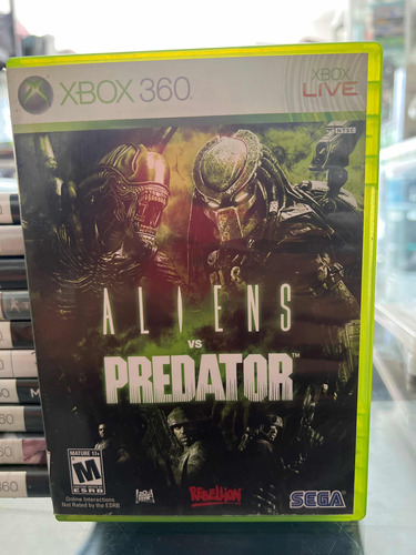 Aliens Vs Predator Xbox 360