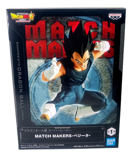 Figura Vegeta Match Makers Dragon Ball Super Hero 