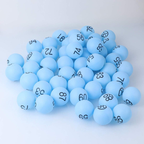 100 Bolas Numeradas 1-100 Pelotas De Lotería, Pelotas De Ten