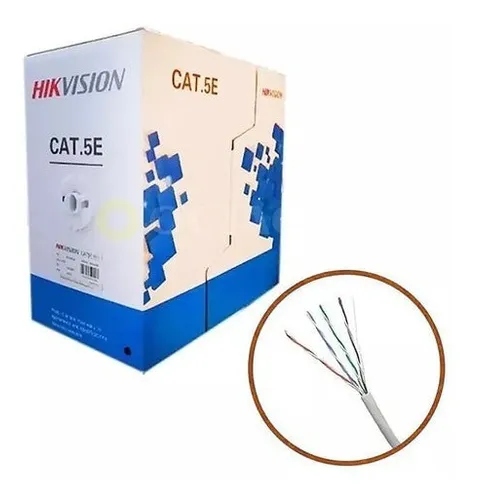 CABLE UTP CAT 5E COBRE INTERIOR HIKVISION
