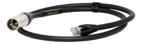 Sirs-e Dmx Xlr 3 Pines Macho A Rj45 Macho 3 Pies Adaptador .