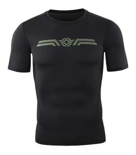 Polera Tactica Militar Stretch De Compresion Deportes Esdy