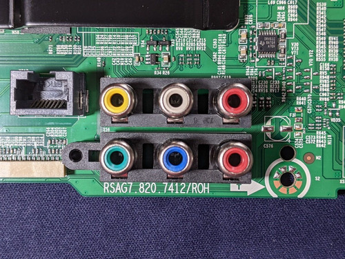 Imagen 3 de 4 de Mainboard Sharp Lc-60p6000u/ Hu60n3540uw/ Rsag7.820.7412/roh