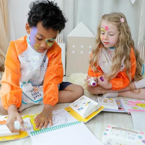 Delantal De Artista Para Niños Haku Yoka Pintorcito
