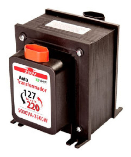Autotransformador 5000va 3500w Conversor 127 V/220 V