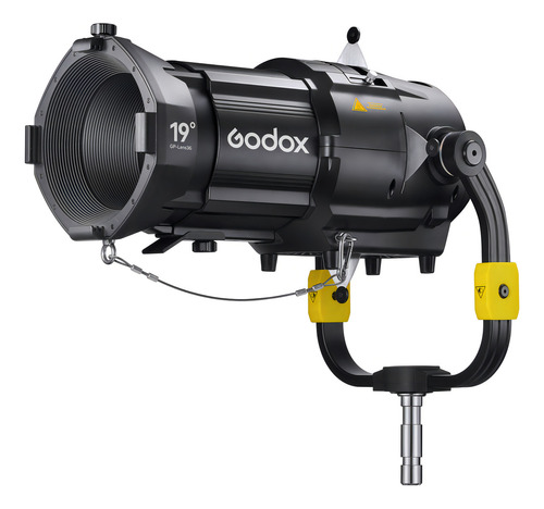 Kit De Montaje Para Foco Godox Mg1200bi Con Lente De 19° Estructura Negro Luz N/a