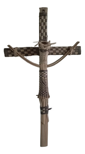 Crucifijo Artesanal Hecho Por Aborígenes Norteños
