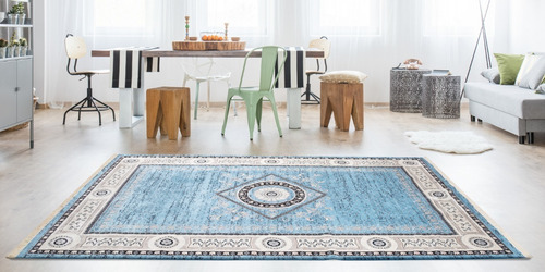Imagem 2 de 4 de Tapete Tabriz Indiano 200x250cm 2,00x2,50m Tipo Persa Belga